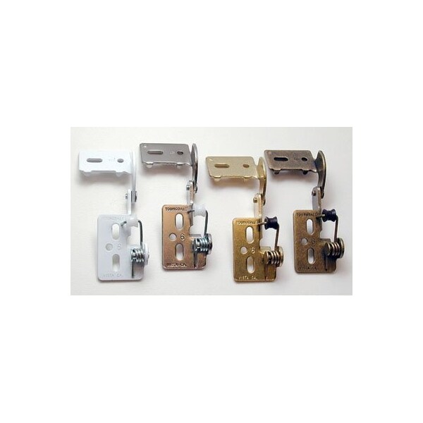 Youngdale 1/2 in. Overlay Self Closing Knife Hinge For 5/8 in. Minimum